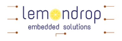 Lemondrop Embedded Solutions Lemondrop Embedded Solutions