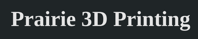 Prairie 3D Printing Prairie 3D Printing